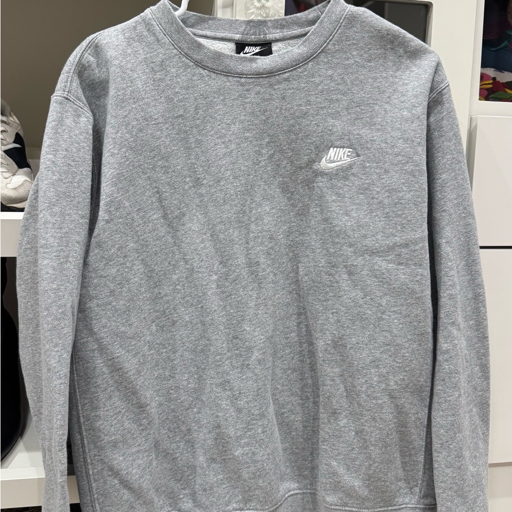 Nike Men's Gray Sweatshirt